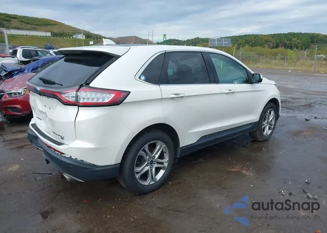 2015 Ford Edge Titanium из США, поврежденный, VIN 2FMTK4K85FBB47838